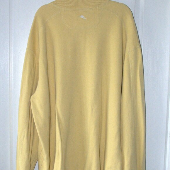 Tommy Bahama Men's 1/4 Zip Mock Neck Soft Knit sweater size 3XL - Picture 2 of 5